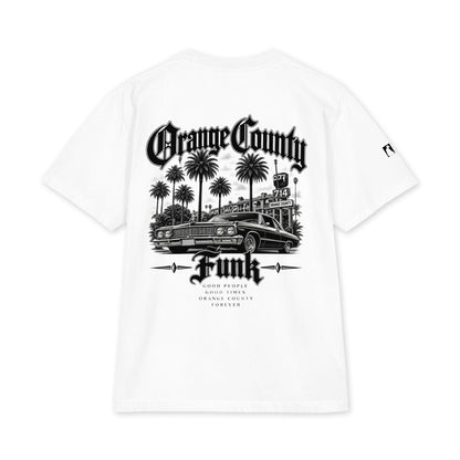 ORANGE COUNTY FUNK -- WHITE ONLY -- Unisex max heavyweight short sleeve